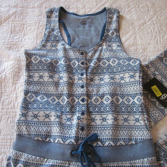 UGG Loungewear Jumpsuit S Nomie Drawstring - Picture 4 of 8